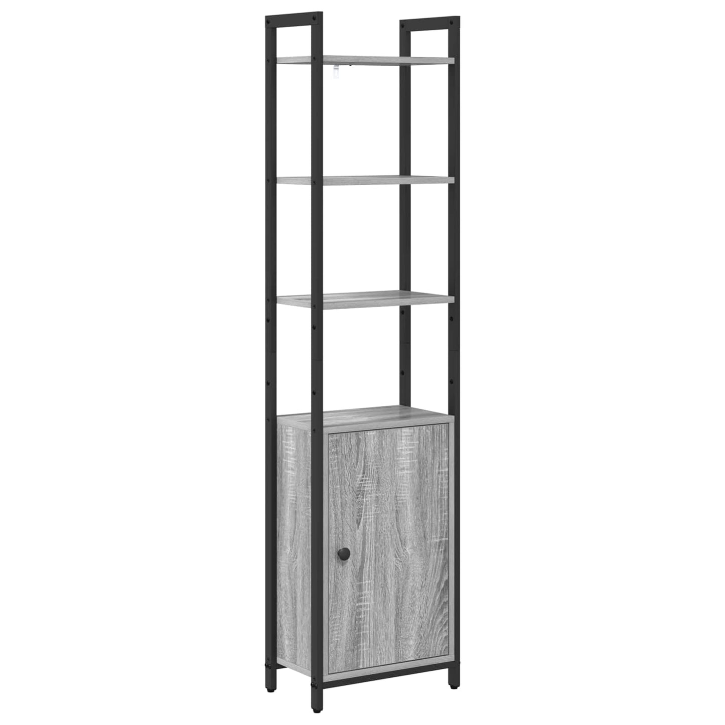vidaXL Book Cabinet 6-Tier 40 x 24 x 161 cm Engineered Wood 2