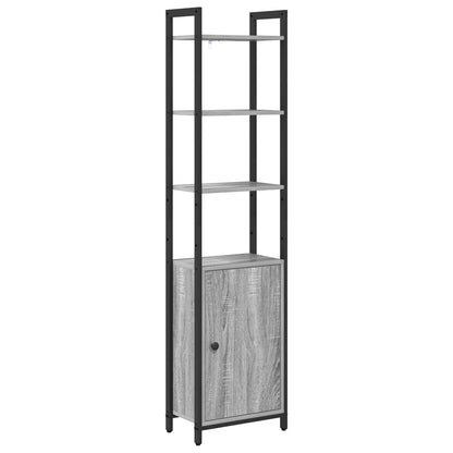 vidaXL Book Cabinet 6-Tier 40 x 24 x 161 cm Engineered Wood 2