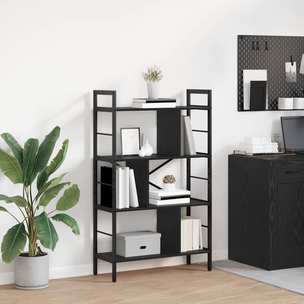 vidaXL Bookshelf 7-Tier Engineered Wood 75 x 30 x 123.5 cm