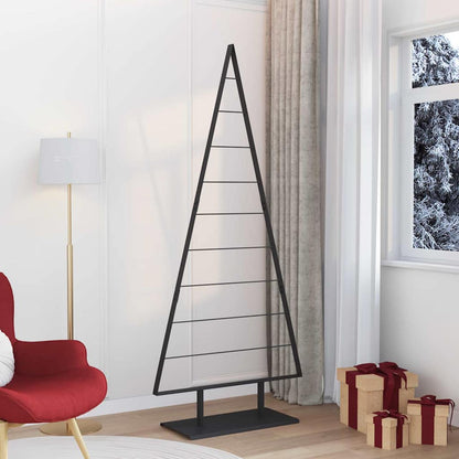 vidaXL Metal Christmas Tree with Triangle Stand KUOPIO Steel