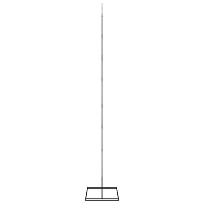 Metal Christmas Tree Black 210 cm
