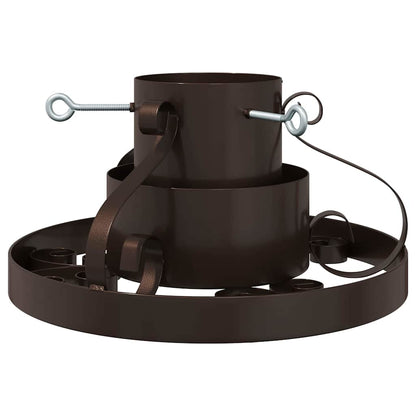 vidaXL Christmas Tree Stand Antique copper 40 x 40 x 20.5 cm Steel 2