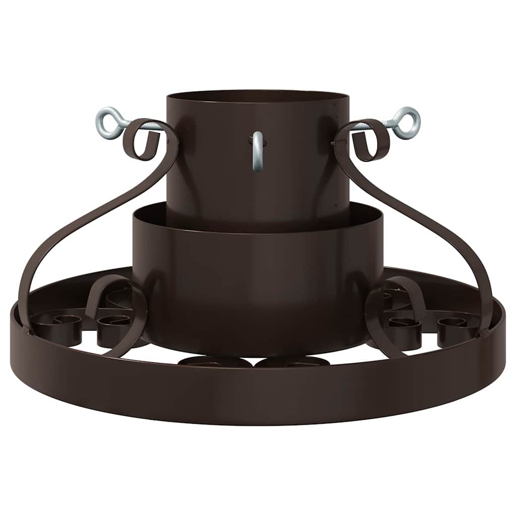 vidaXL Christmas Tree Stand Antique copper 40 x 40 x 20.5 cm Steel 5