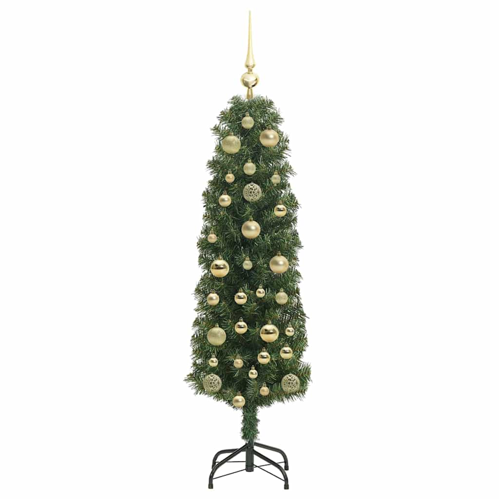 vidaXL Artificial Christmas Tree with 150 LEDs with Stand Green 150 cm 4