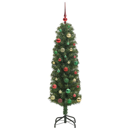 vidaXL Artificial Christmas Tree with 150 LEDs with Stand Green 150 cm 6
