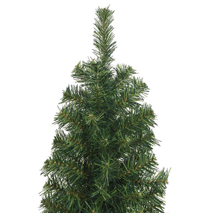 vidaXL Artificial Christmas Tree with 300 LEDs with Stand Green 180 cm 6