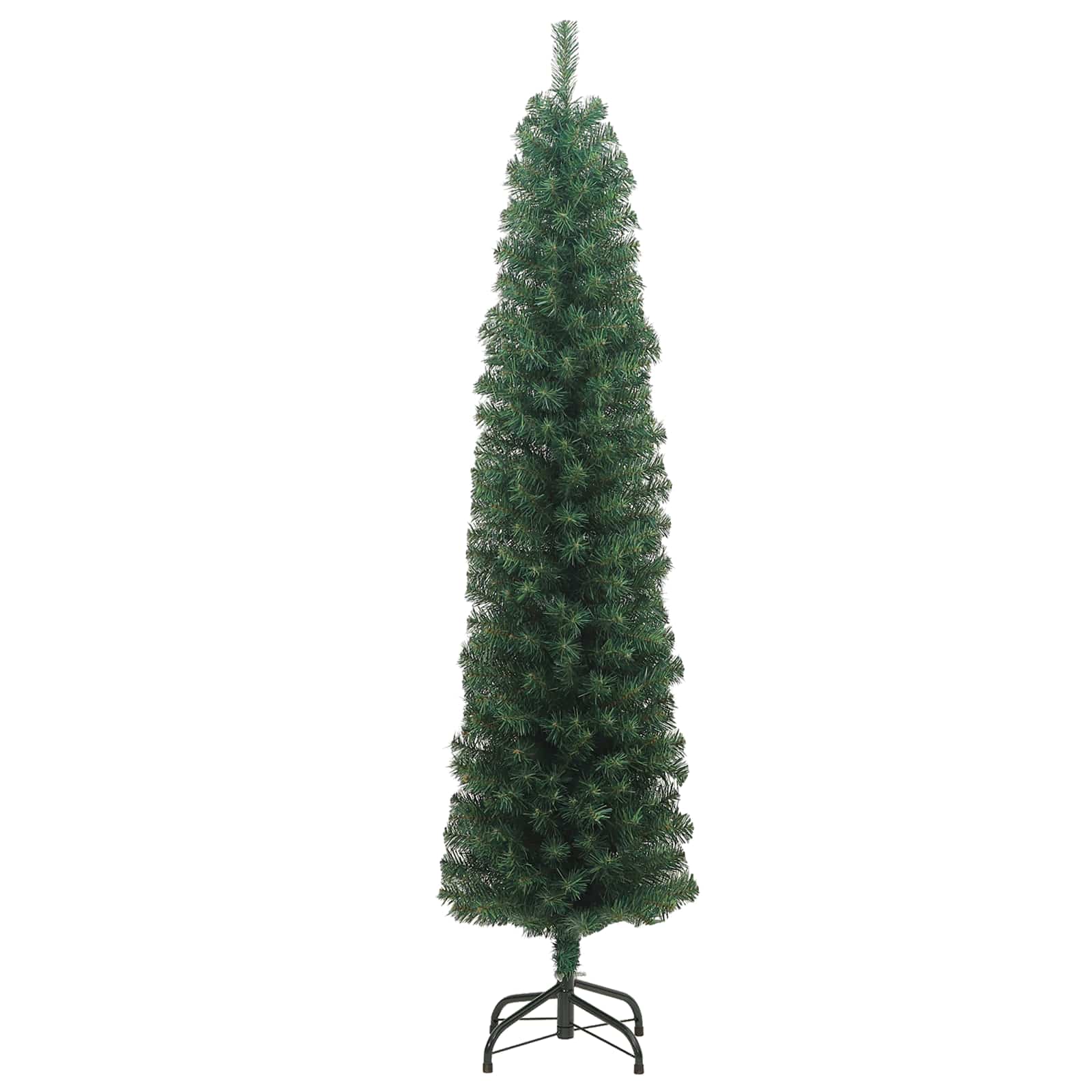 vidaXL Artificial Christmas Tree with 300 LEDs with Stand Green 180 cm 4