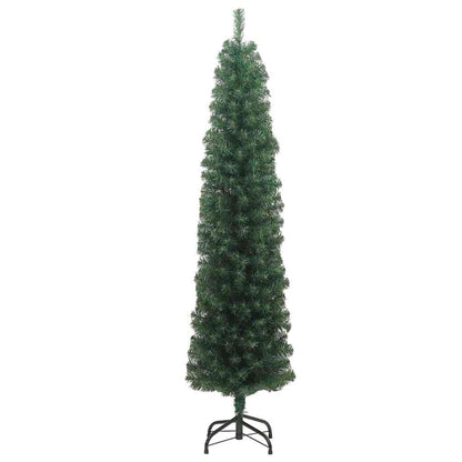 vidaXL Artificial Christmas Tree with 300 LEDs with Stand Green 180 cm 4