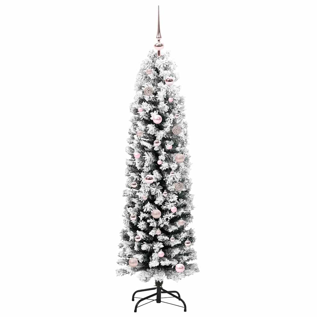 vidaXL Artificial Christmas Tree with 150 LEDs with Stand Green 150 cm 3
