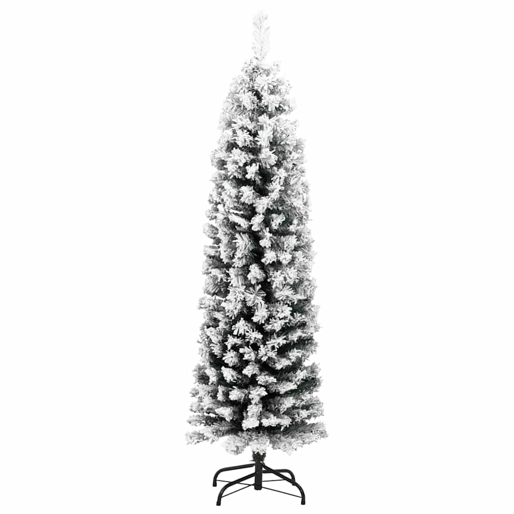 vidaXL Artificial Christmas Tree with 150 LEDs with Stand Green 150 cm 4