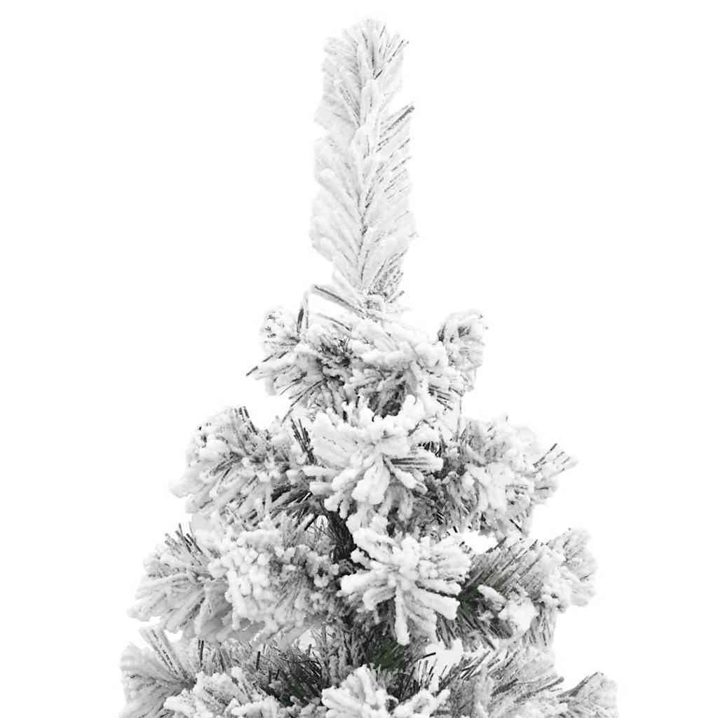 vidaXL Artificial Christmas Tree with 300 LEDs with Stand Green 180 cm 5