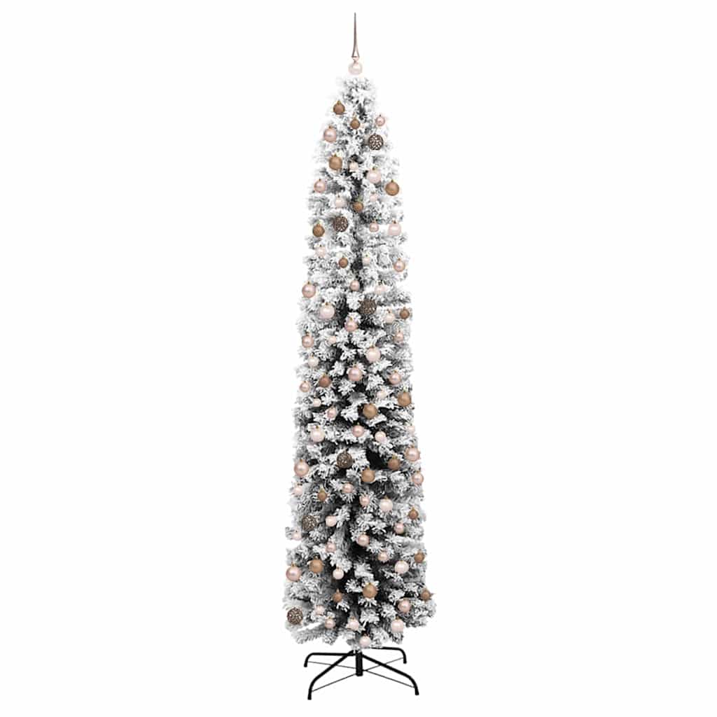 vidaXL Artificial Christmas Tree with 300 LEDs with Stand Green 240 cm 3