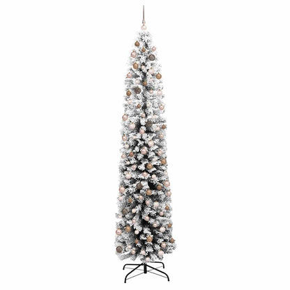 vidaXL Artificial Christmas Tree with 300 LEDs with Stand Green 240 cm 3