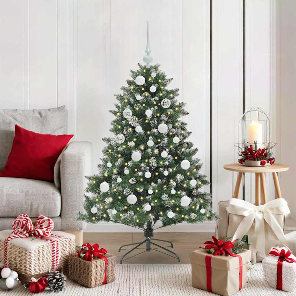 vidaXL Artificial Christmas Tree Green 120 cm 1