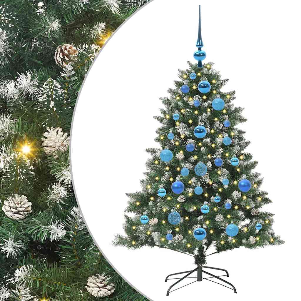 vidaXL Artificial Christmas Tree Green 120 cm 2