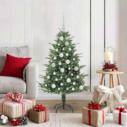 Artificial Pre-lit Christmas Tree in Green