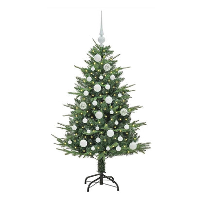 Artificial Pre-lit Christmas Tree in Green