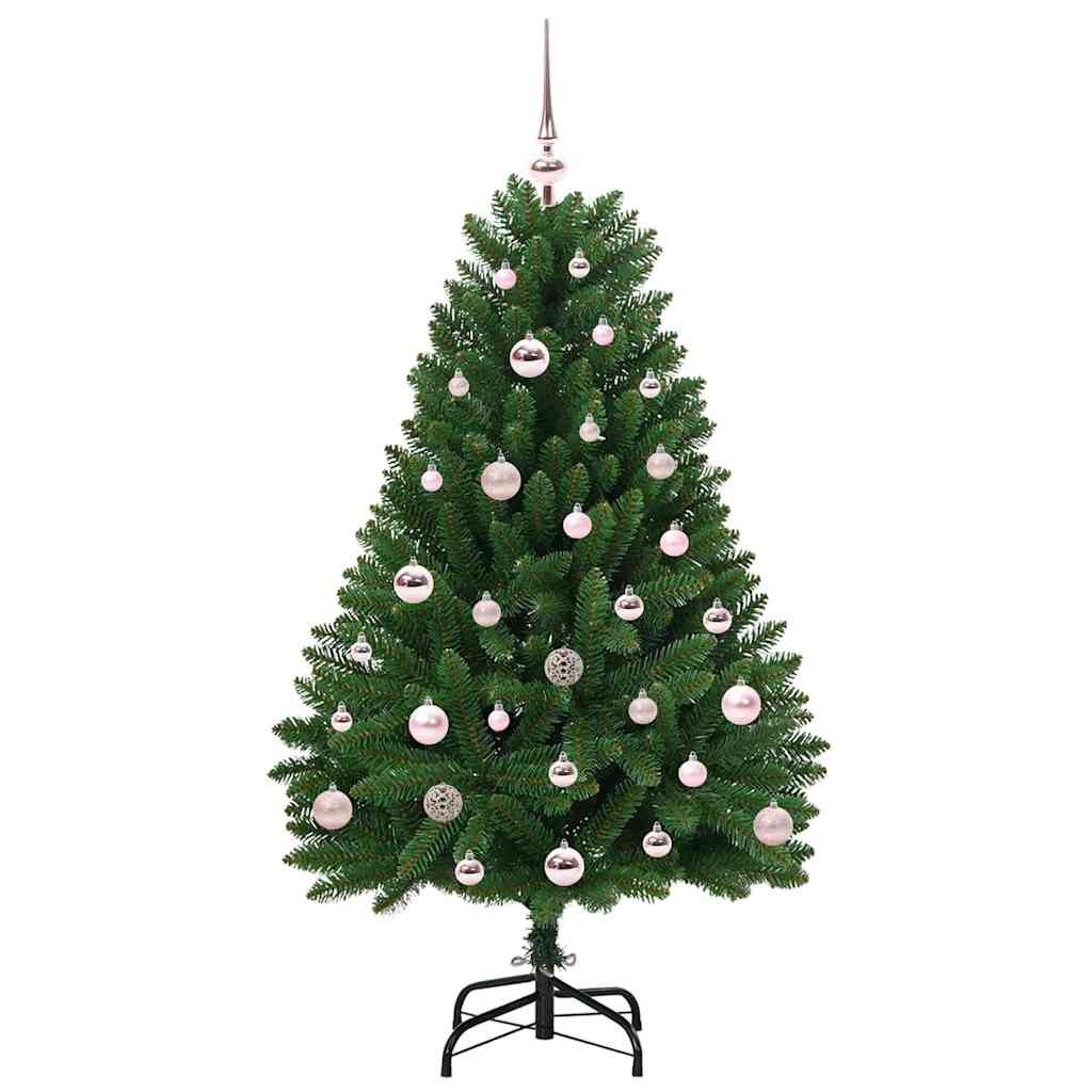 vidaXL Artificial Christmas Tree 120 cm 150 LEDs Warm White Green 4