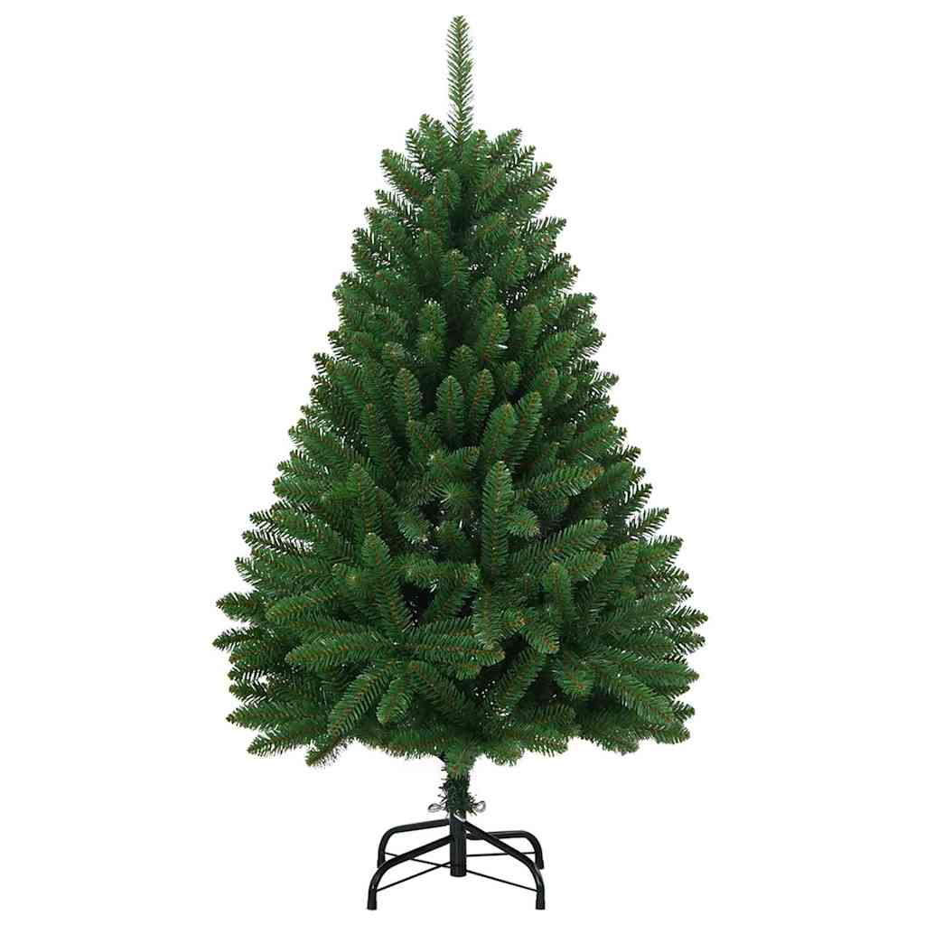 vidaXL Artificial Christmas Tree 120 cm 150 LEDs Warm White Green 5
