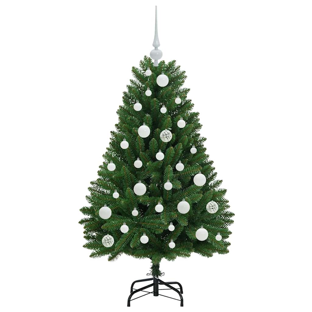 vidaXL Artificial Christmas Tree 120 cm 150 LEDs Warm White Green 4