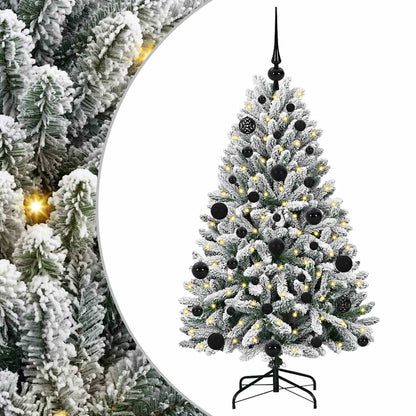 vidaXL Artificial Christmas Tree 120 cm 150 LEDs Warm White 2