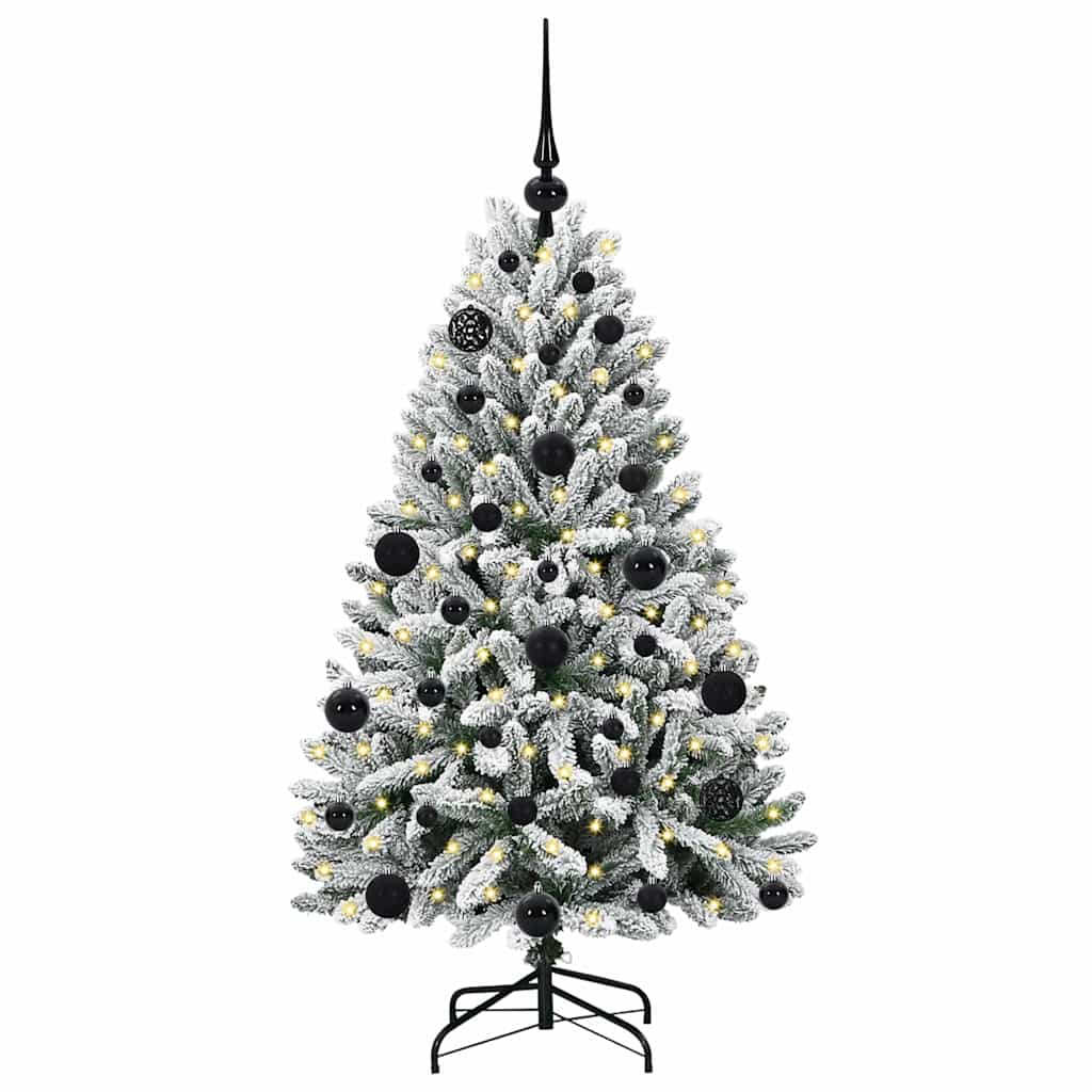 vidaXL Artificial Christmas Tree 120 cm 150 LEDs Warm White 3