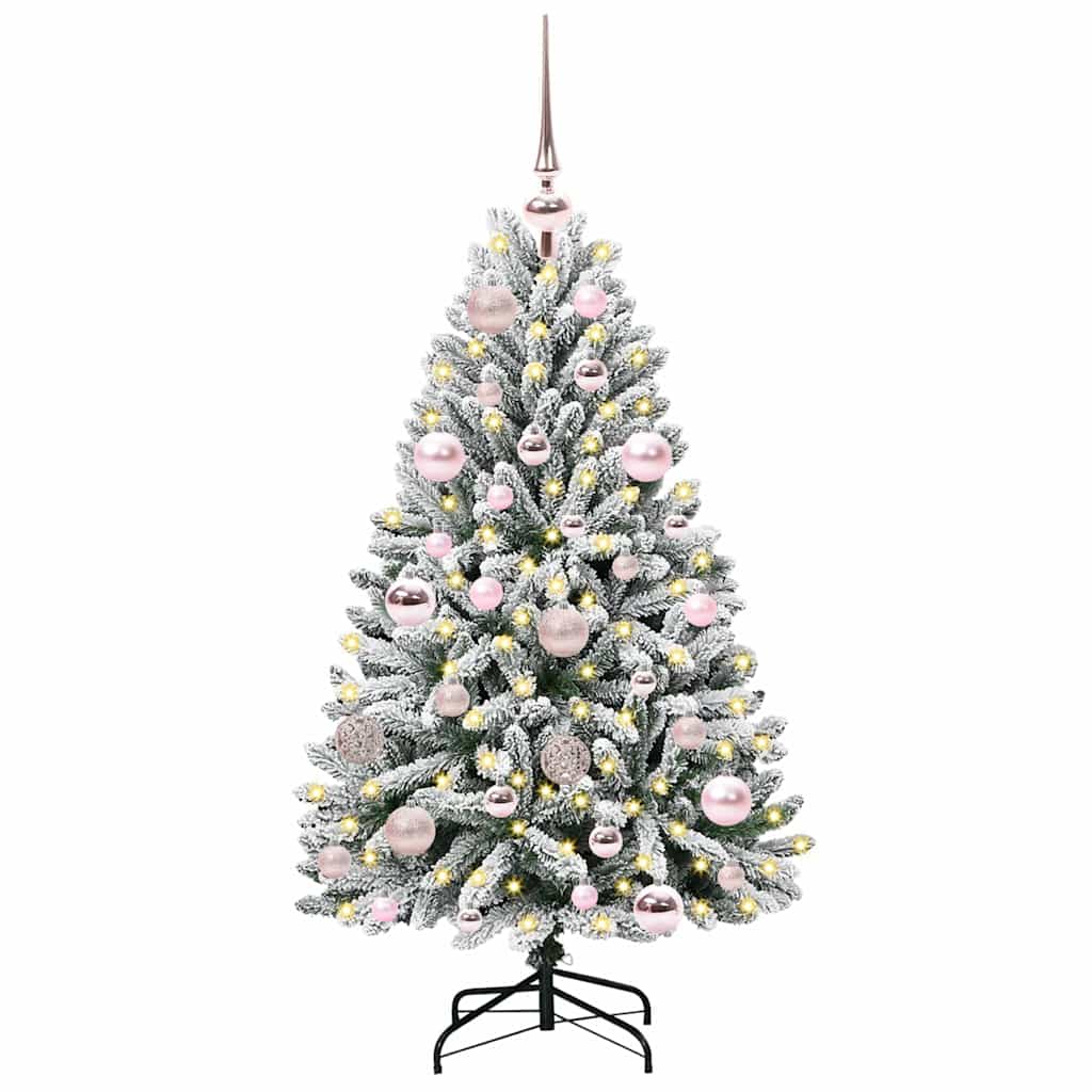 vidaXL Artificial Christmas Tree 120 cm 150 LEDs Warm White 3