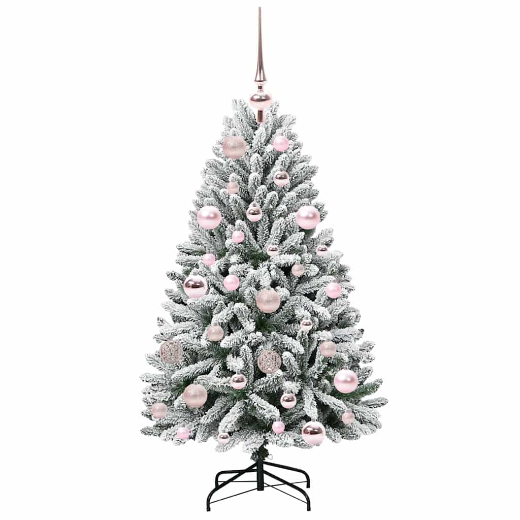 vidaXL Artificial Christmas Tree 120 cm 150 LEDs Warm White 4