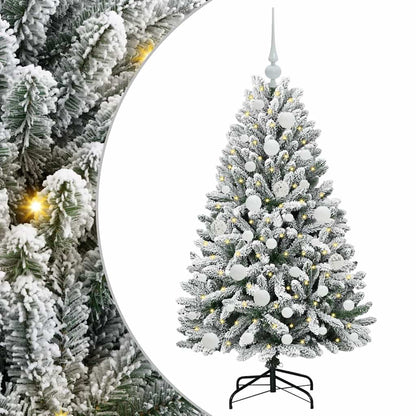 vidaXL Artificial Christmas Tree 120 cm 150 LEDs Warm White 2