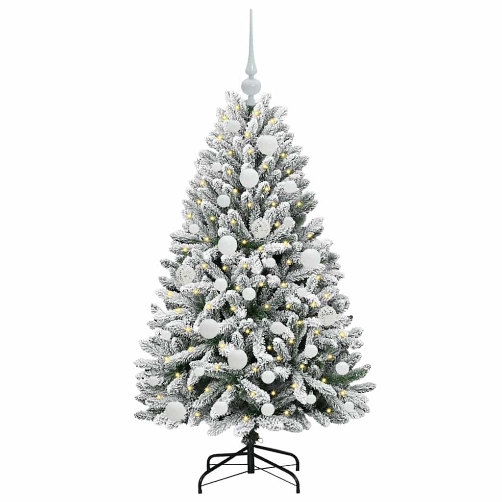 vidaXL Artificial Christmas Tree 120 cm 150 LEDs Warm White 3