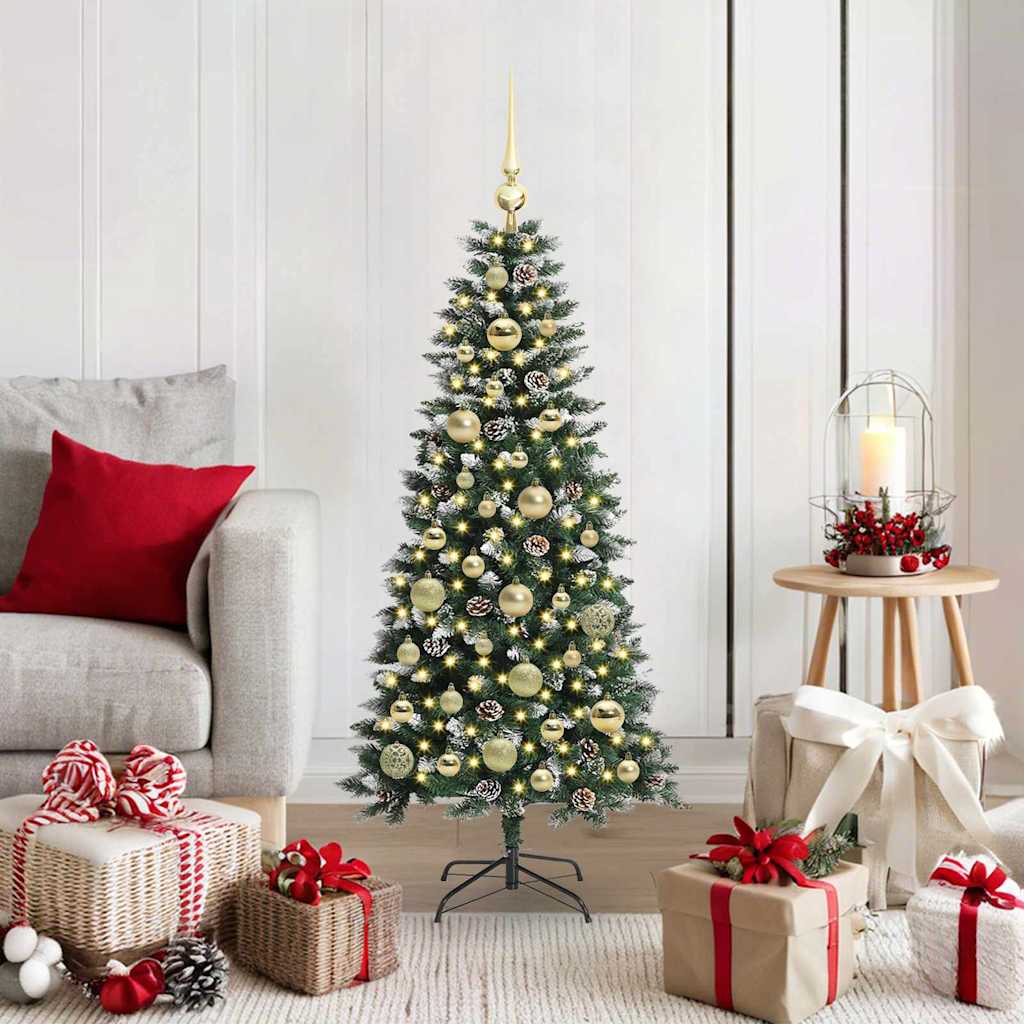 vidaXL Artificial Christmas Tree Green 120 cm 1
