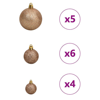 vidaXL Artificial Christmas Tree Green 150 cm 6