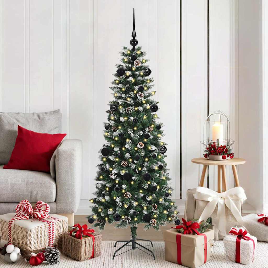 vidaXL Artificial Christmas Tree Green 150 cm 1