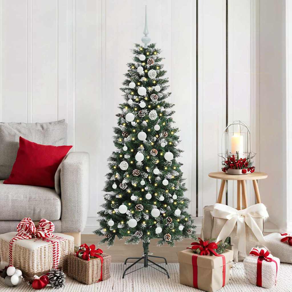 vidaXL Artificial Christmas Tree Green 150 cm 1
