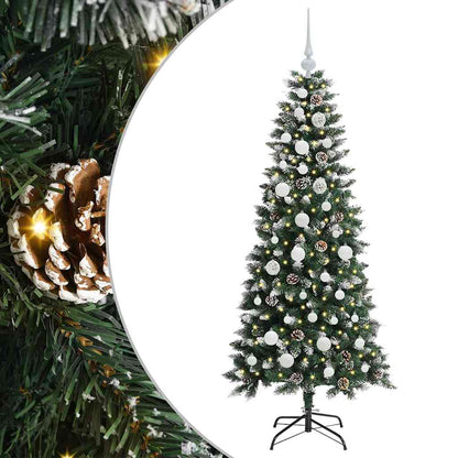 vidaXL Artificial Christmas Tree Green 150 cm 2
