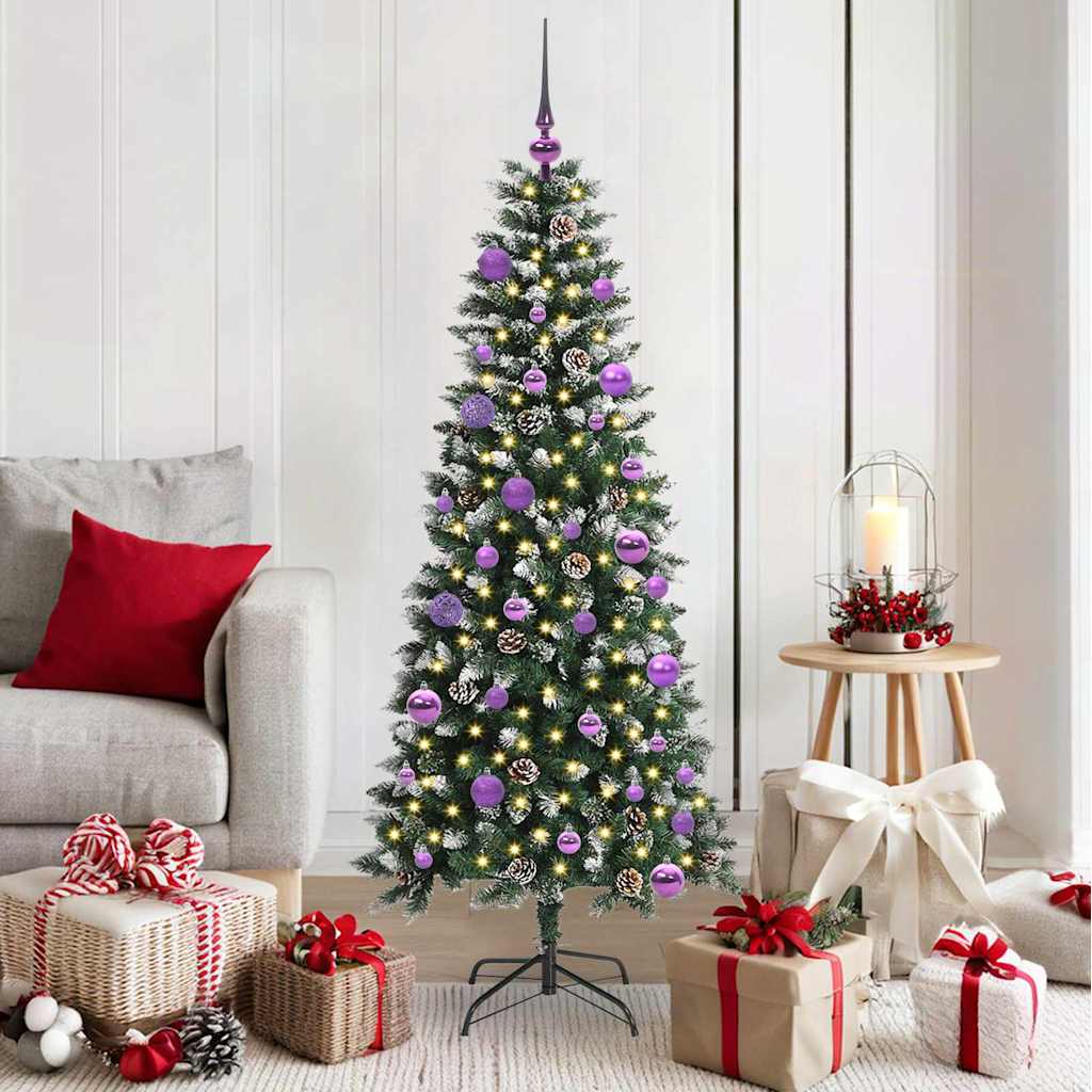 vidaXL Artificial Christmas Tree Green 150 cm 1