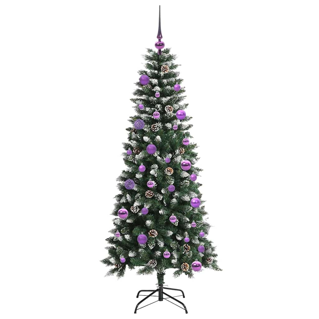 vidaXL Artificial Christmas Tree Green 150 cm 4