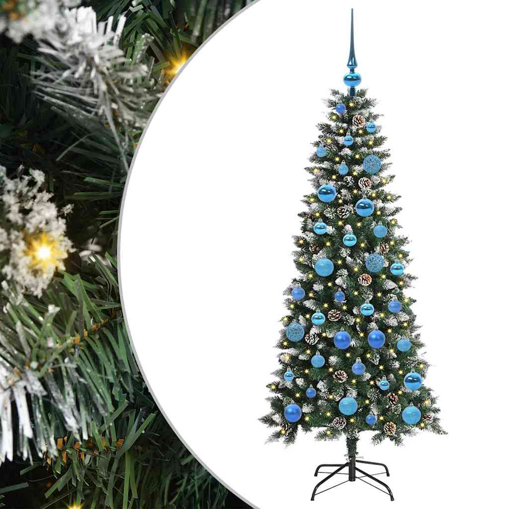 vidaXL Artificial Christmas Tree Green 150 cm 2