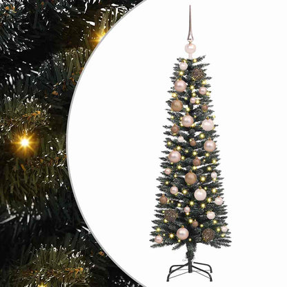 vidaXL Artificial Christmas Tree with 150 LEDs with Stand Green 120 cm 2