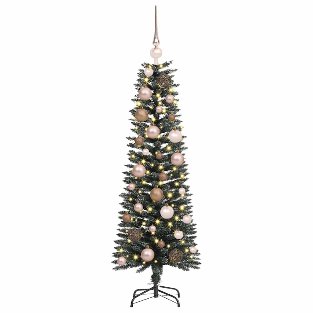 vidaXL Artificial Christmas Tree with 150 LEDs with Stand Green 120 cm 3