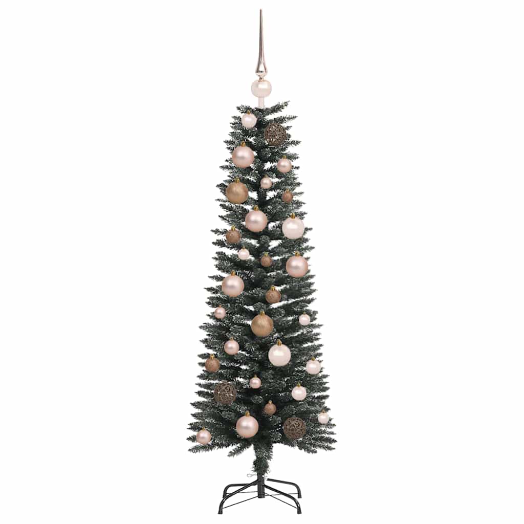 vidaXL Artificial Christmas Tree with 150 LEDs with Stand Green 120 cm 4