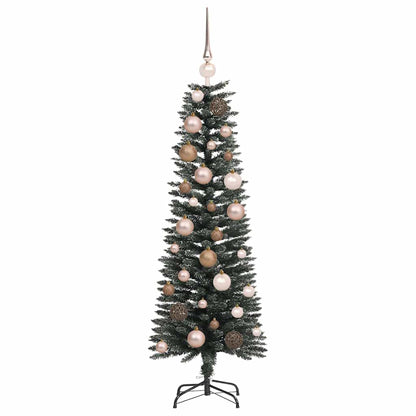 vidaXL Artificial Christmas Tree with 150 LEDs with Stand Green 120 cm 4
