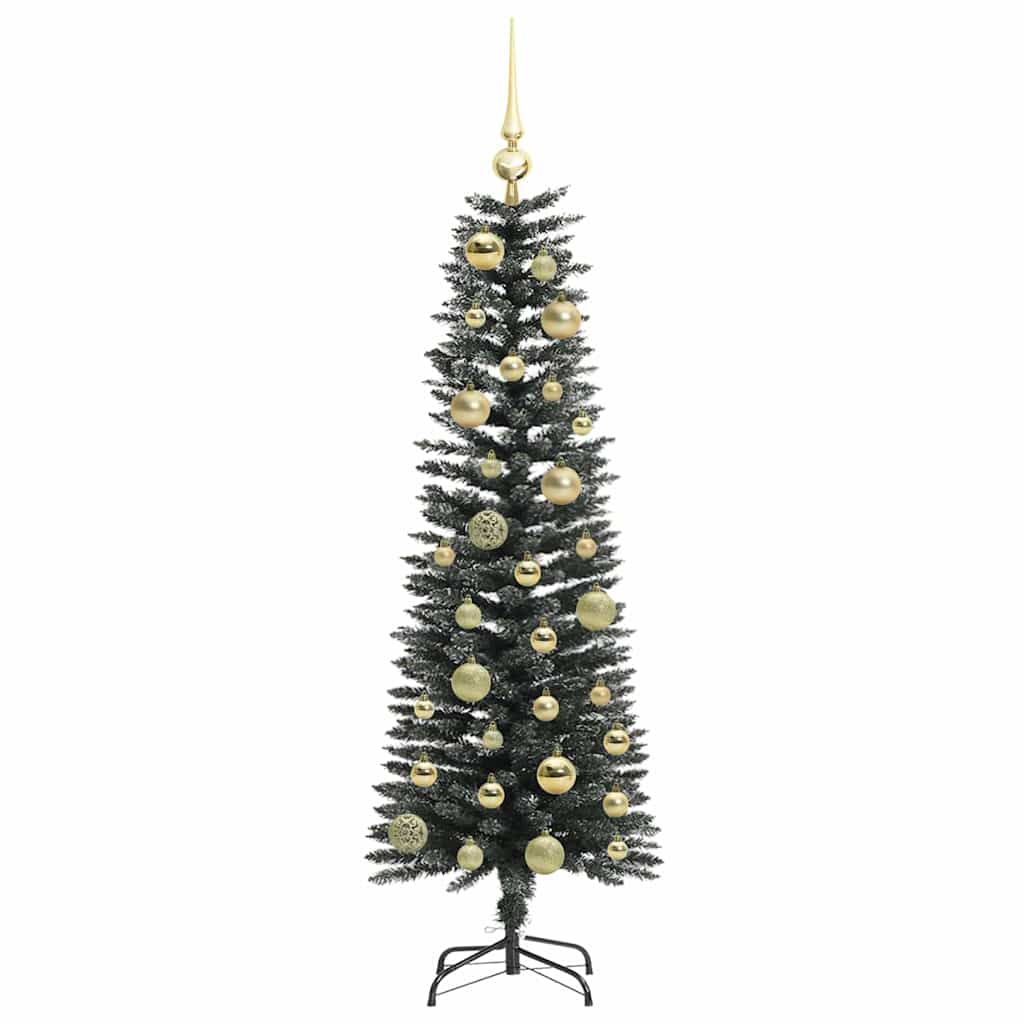 vidaXL Artificial Christmas Tree with 150 LEDs with Stand Green 120 cm 4