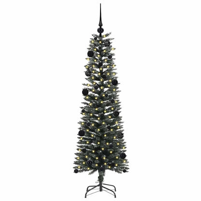 vidaXL Artificial Christmas Tree with 150 LEDs with Stand Green 150 cm 3
