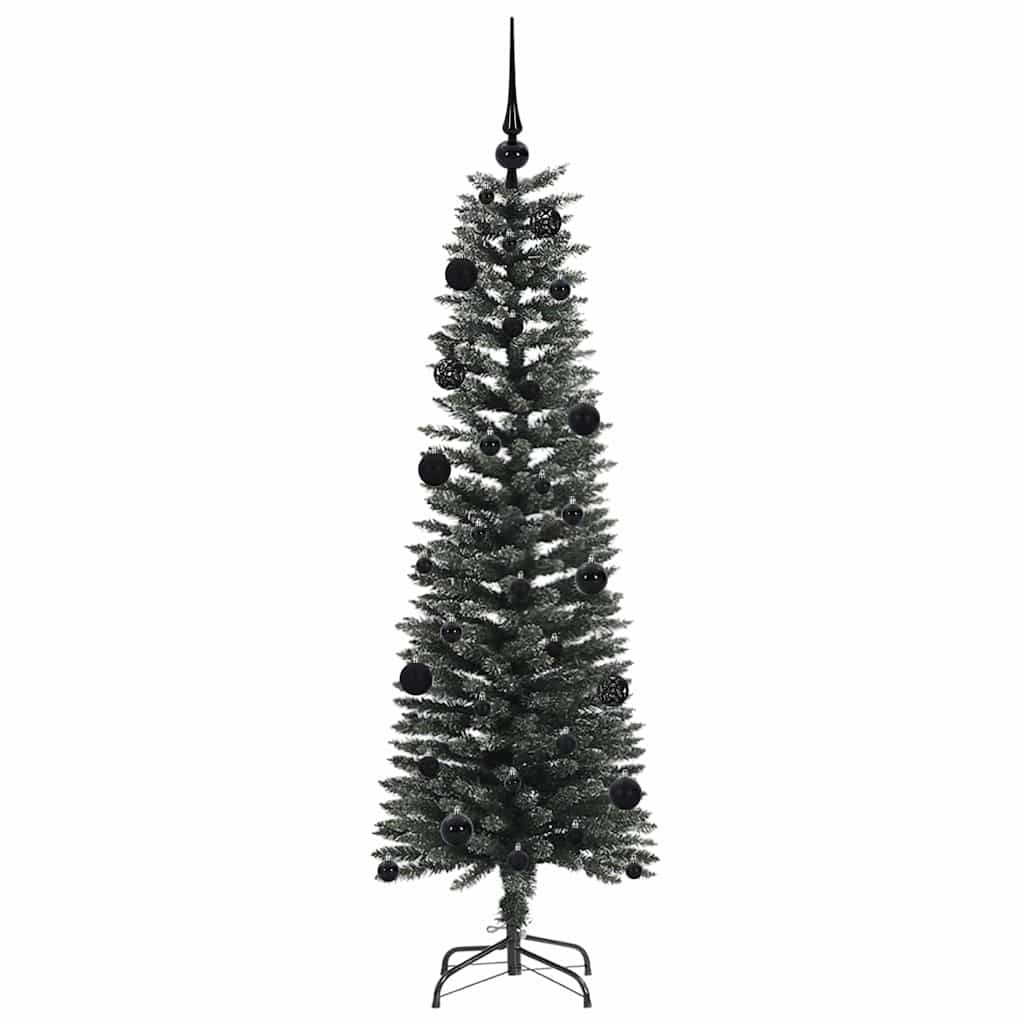 vidaXL Artificial Christmas Tree with 150 LEDs with Stand Green 150 cm 4