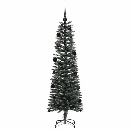 vidaXL Artificial Christmas Tree with 150 LEDs with Stand Green 150 cm 4