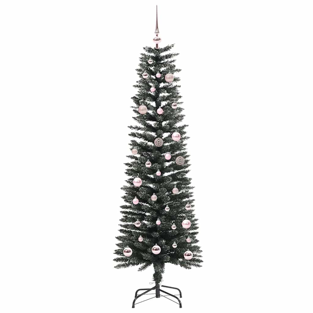 vidaXL Artificial Christmas Tree with 150 LEDs with Stand Green 150 cm 3