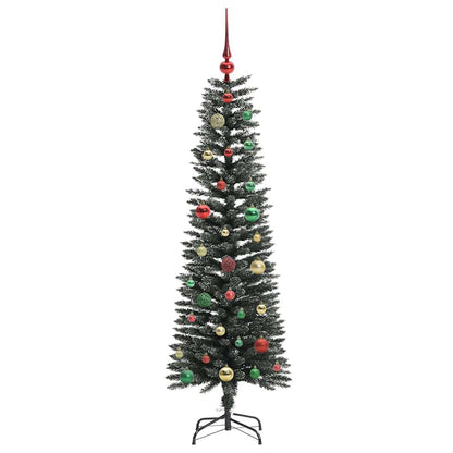 vidaXL Artificial Christmas Tree with 150 LEDs with Stand Green 150 cm 6