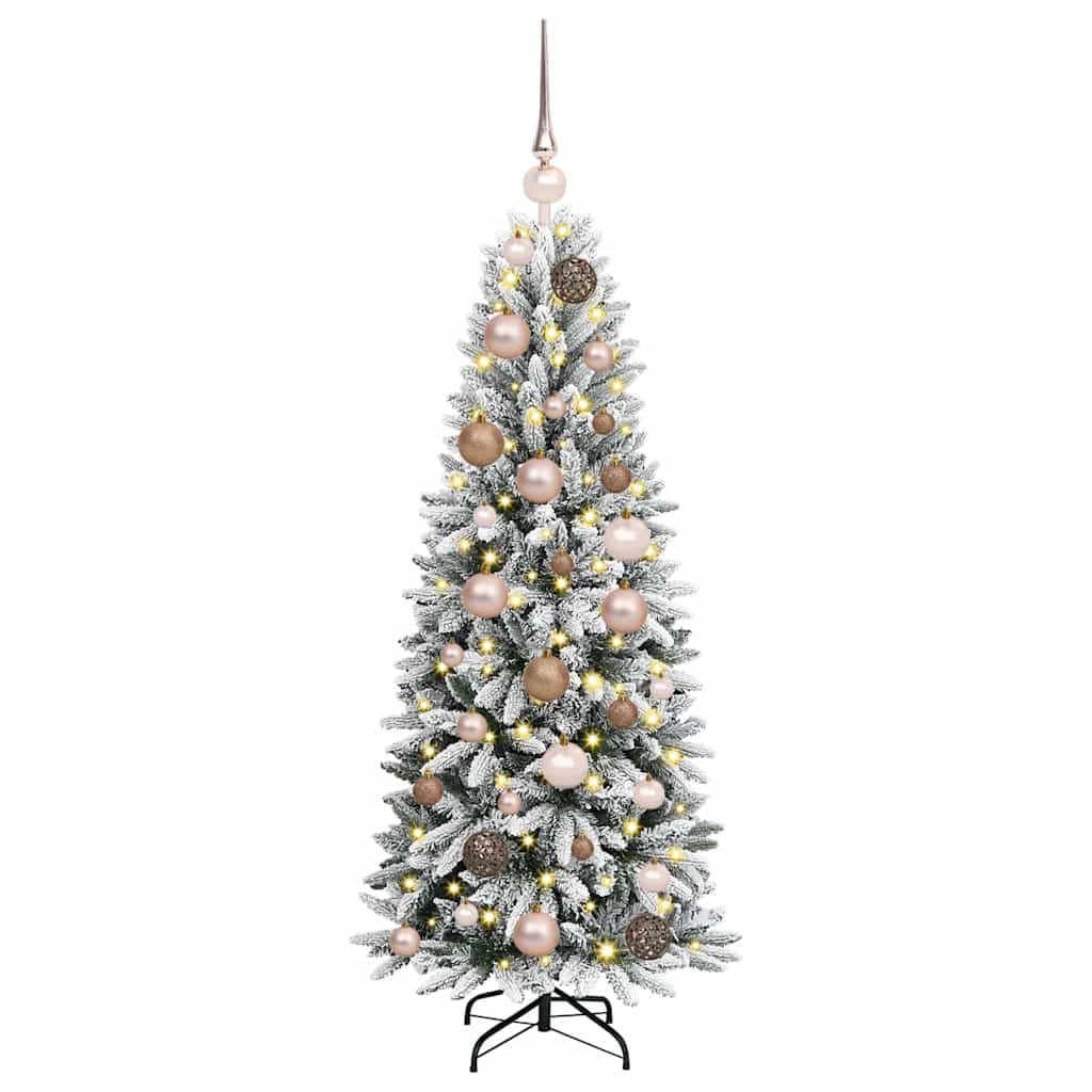 vidaXL Artificial Christmas Tree White 120 cm 3