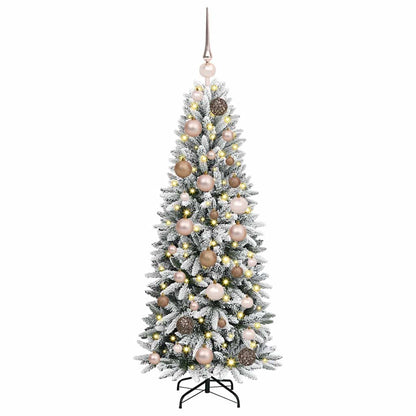 vidaXL Artificial Christmas Tree White 120 cm 3